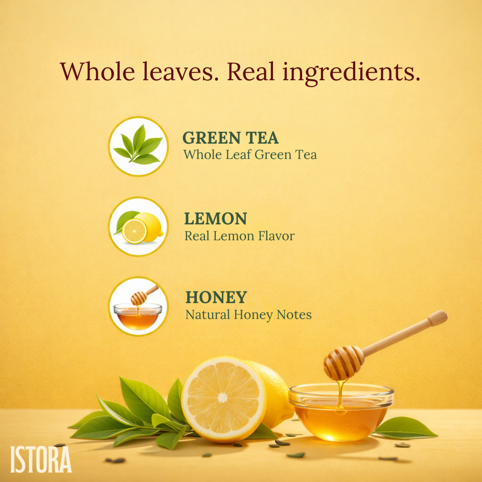 Honey Lemon Green Tea